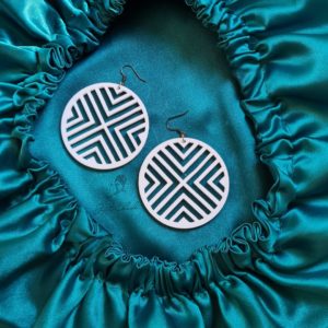 White Symmetric Circle